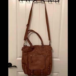 Steven Madden large shoulder bag with crossbody strap